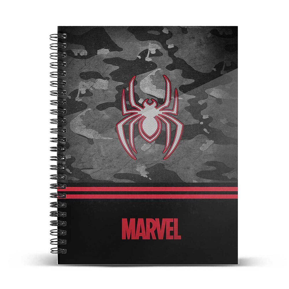 Marvel Notizbuch A4 Spider-Man Dark