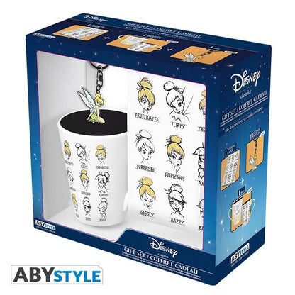 Disney Pack Tinker Bell Tasse + Schlüsselanhänger + Notizbuch