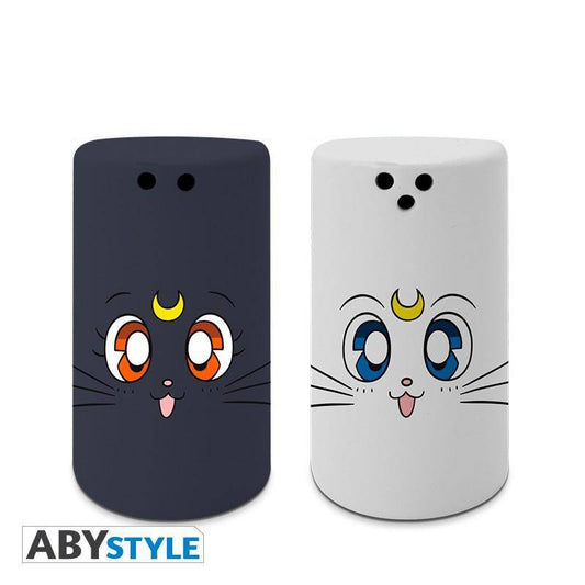 Sailor Moon - Salz- & Pfefferstreuer - Luna & Artemis