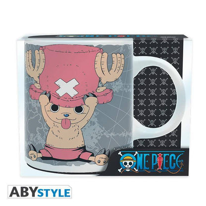 One Piece - Tasse - 320 ml - Chopper & Emblem - mit Box