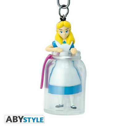 Disney - Schlüsselanhänger 3D "Alice in der Flasche"