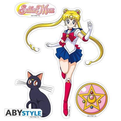 Sailor Moon -Sticker - 16x11cm/ 2 Bögen - Sailor Moon
