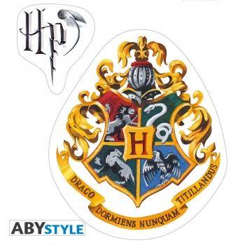Harry Potter -Stickers - 16x11cm/ 2 Blätter - Hogwarts Häuser