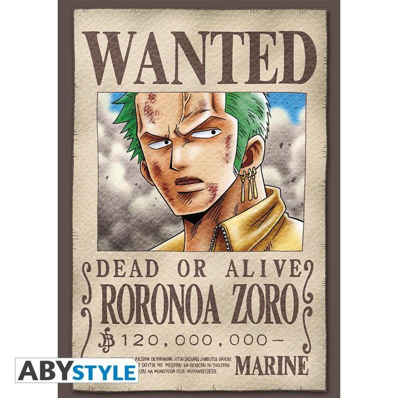 One Piece - Postkarten - Set 2 "Zoro Wanted & Co"