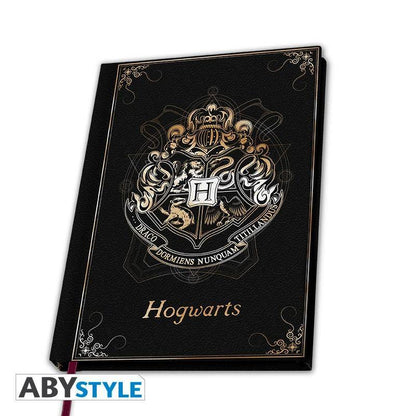 Harry Potter Premium A5 Notizbuch Hogwarts