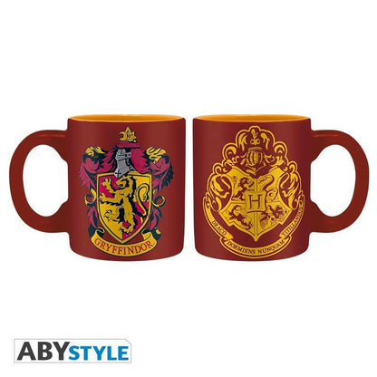Harry Potter Packung Gryffindor Glas + Untersetzer + Espresso Tasse