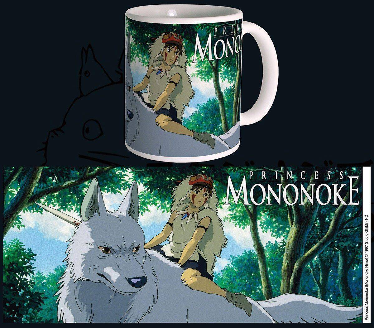 Studio Ghibli Tasse Prinzessin Mononoke