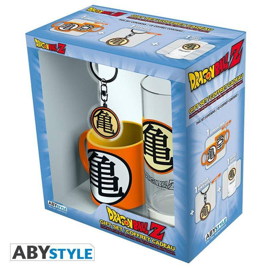 Dragon Ball Z Pack Kame Glas + Schlüsselanhänger + Espressotasse
