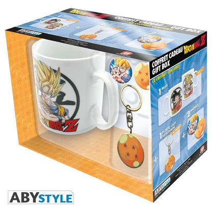 Dragon Ball Pack Tasse + Schlüsselanhänger + Button
