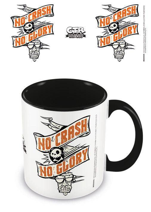 Crash Team Racing Coloured Inner Tasse No Crash No Glory