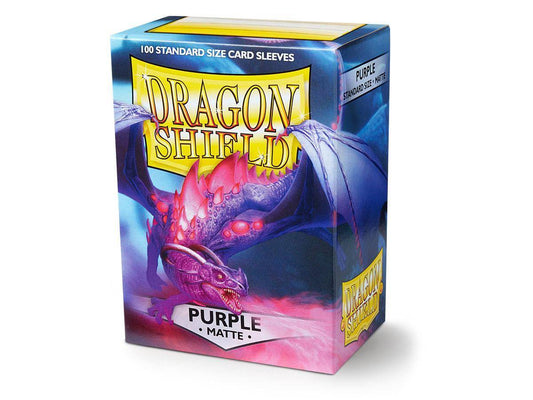 Dragon Shield - Kartenhüllen Standardgröße - Matt Violett (100)