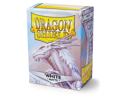 Dragon Shield Kartenhüllen - Standardgröße matt (100) - Weiß