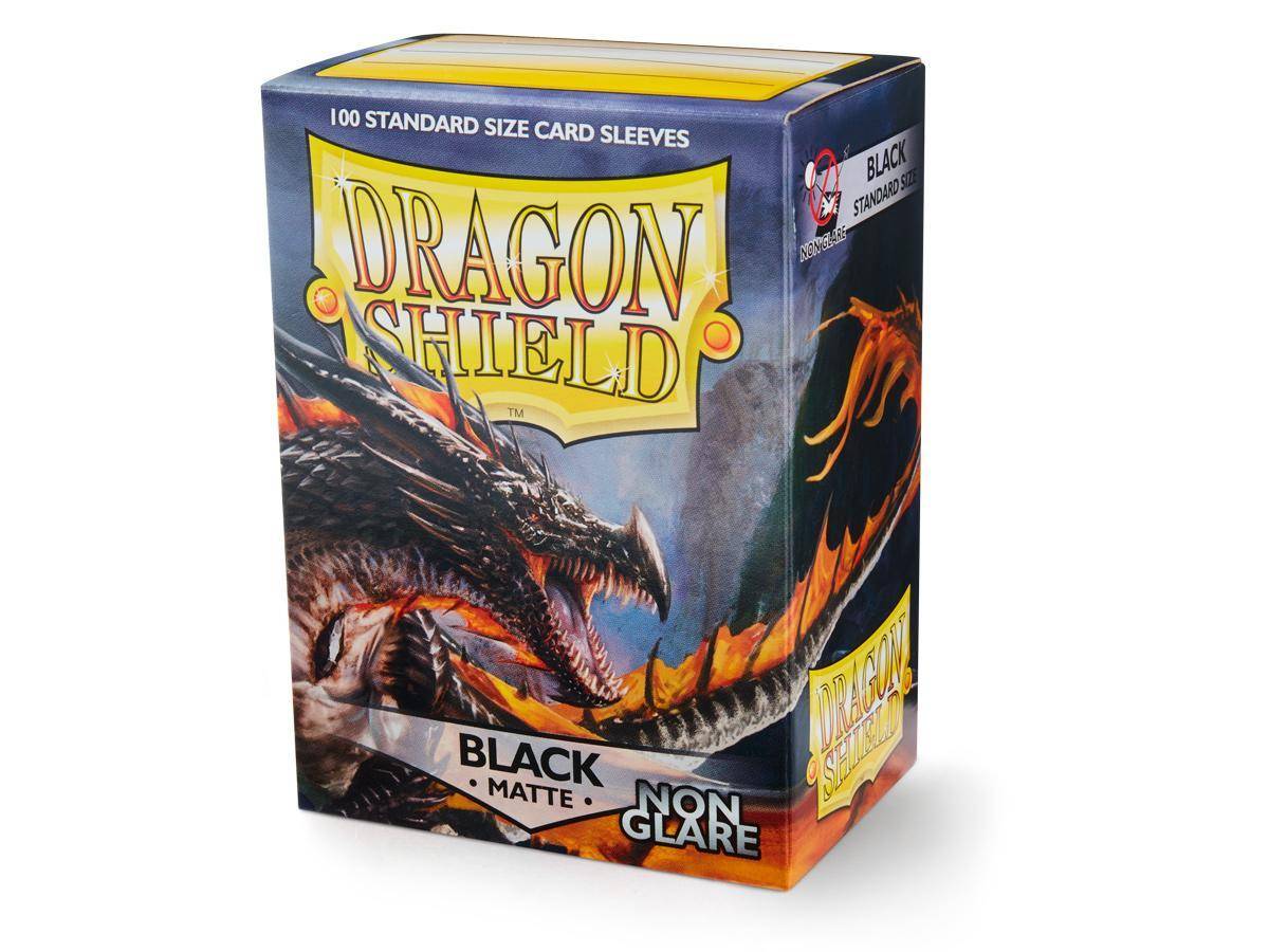 Dragon Shield Kartenhüllen - Standardgröße reflexionsfrei (100) – Schwarz