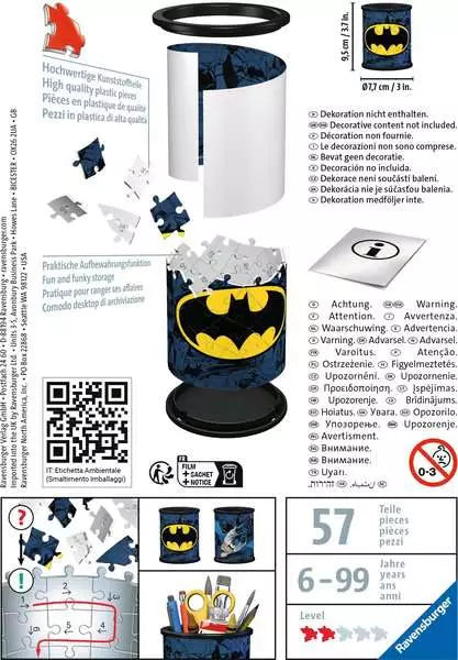 Batman - 3D Puzzle Utensilo Stiftehalter (54 Teile)