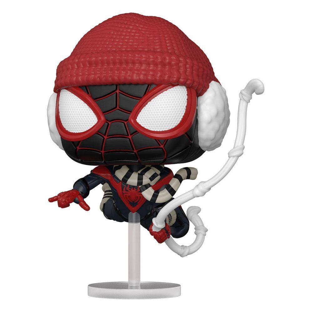 Marvel's Spider-Man POP! Games Vinyl Figur Miles Morales Winter Suit 9 cm