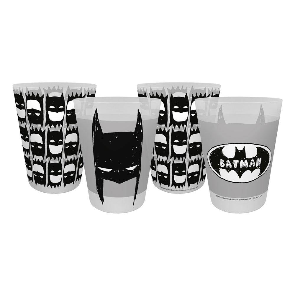 Batman Trinkbecher 4er-Pack