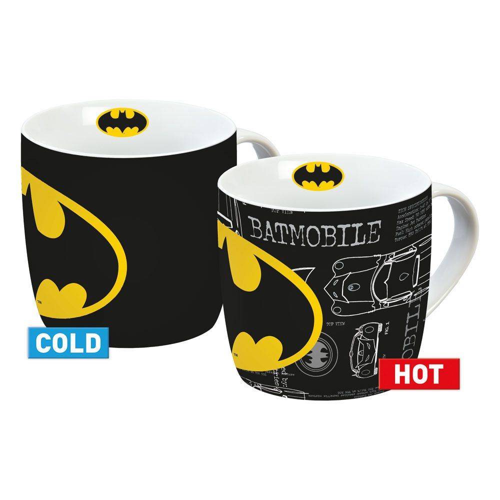 Batman Tasse mit Thermoeffekt Logo