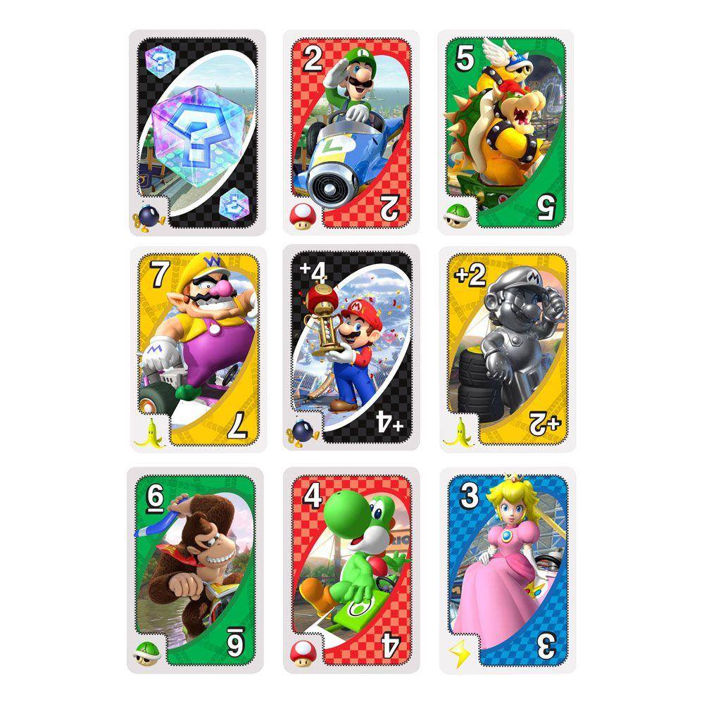 Mario Kart Kartenspiel UNO