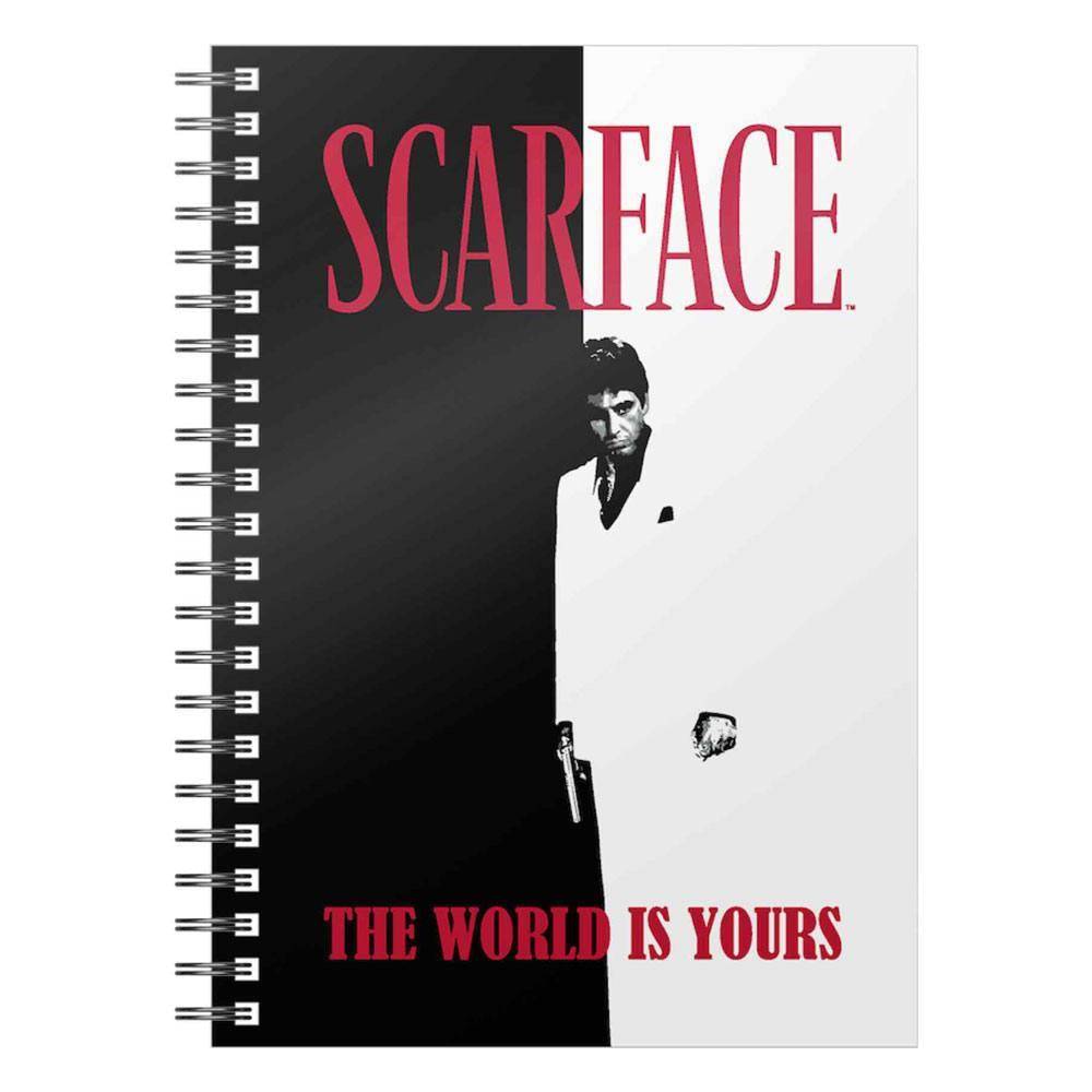 Scarface Notizbuch The World Is Yours
