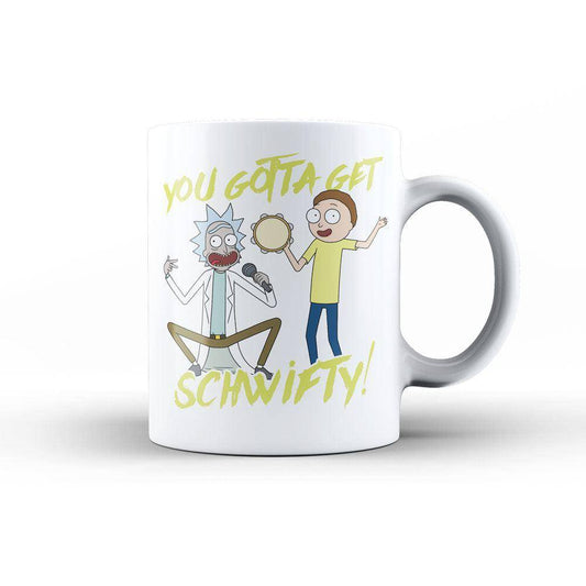 Rick & Morty Tasse Get Schwifty