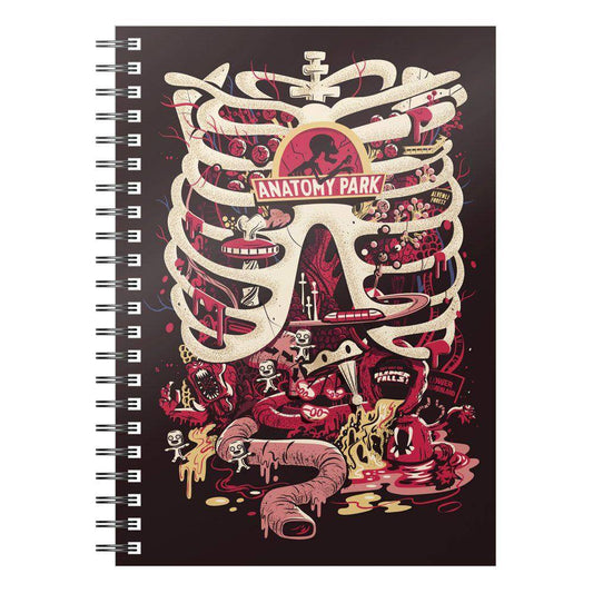 Rick & Morty Notizbuch Anatomy Park