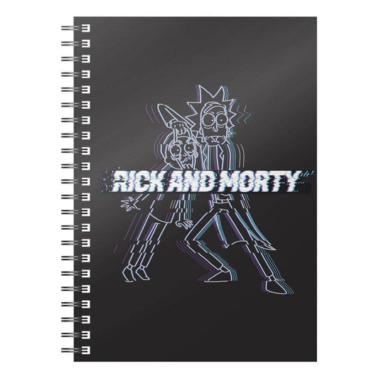 Rick & Morty Notizbuch Glitch
