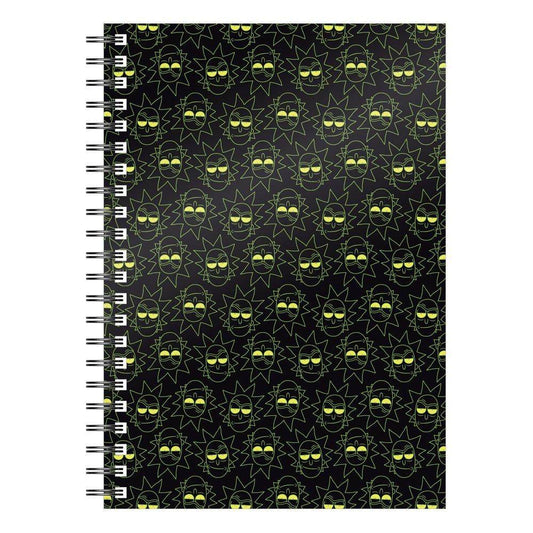 Rick & Morty Notizbuch Rick Pattern