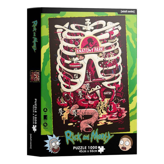 Rick & Morty Puzzle Anatomy Park (1000 Teile)
