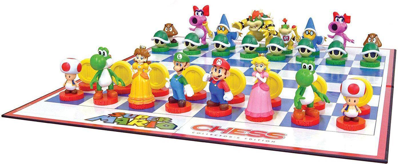 Super Mario Schachspiel Tin Box