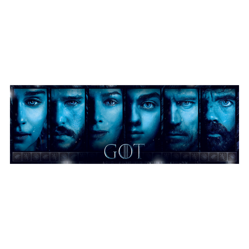 Game of Thrones Panorama Puzzle Faces (1000 Teile)