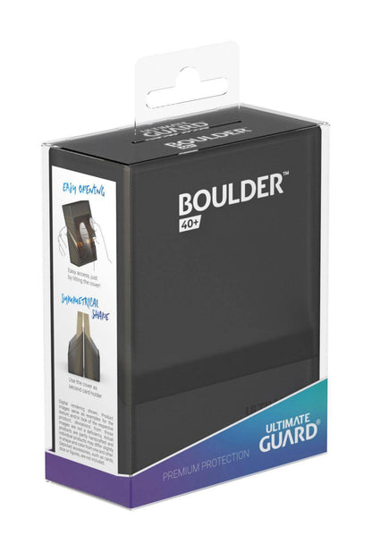 Ultimate Guard Boulder Deck Case 40+ Standardgröße Onyx