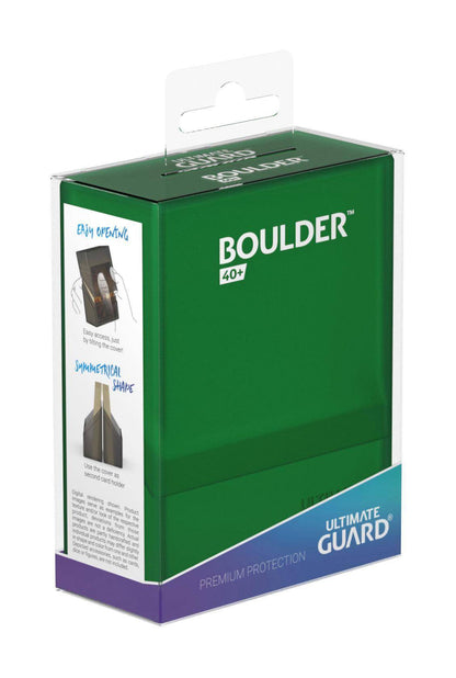 Ultimate Guard Boulder Deck Case 40+ Standardgröße Emerald