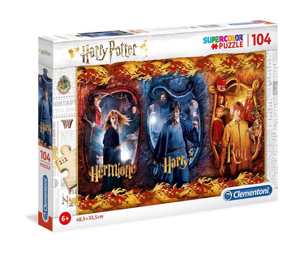 Harry Potter Super Color Puzzle Harry, Ron & Hermine