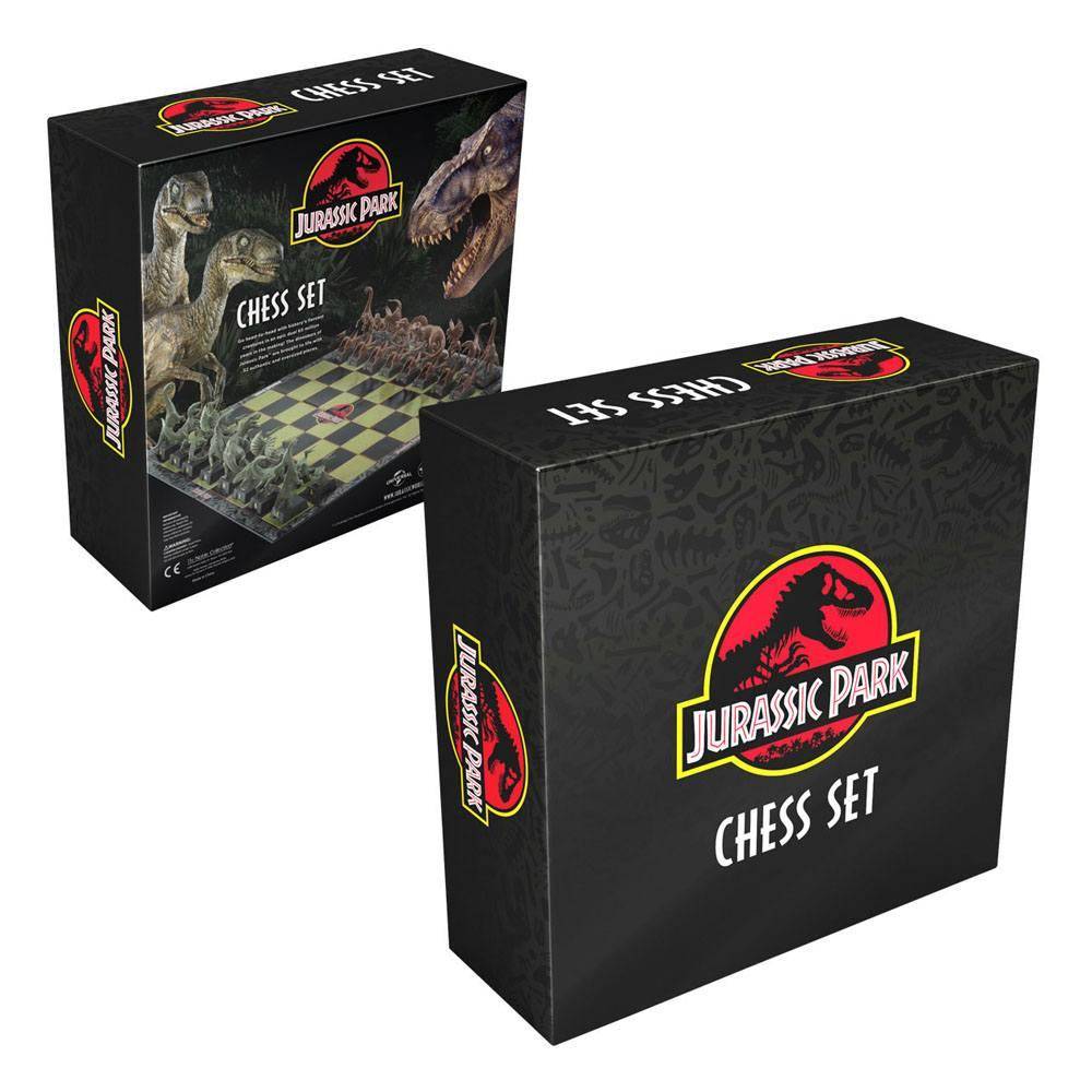 Jurassic Park Schachspiel Dinosaurs