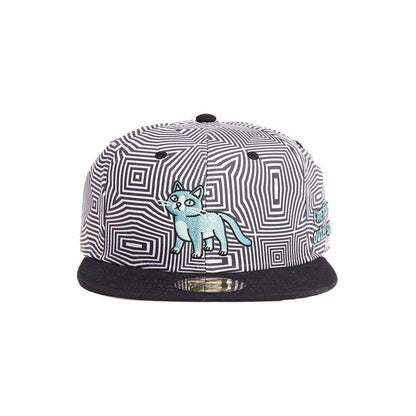 Rick and Morty Snapback Kappe Outer Space Cat