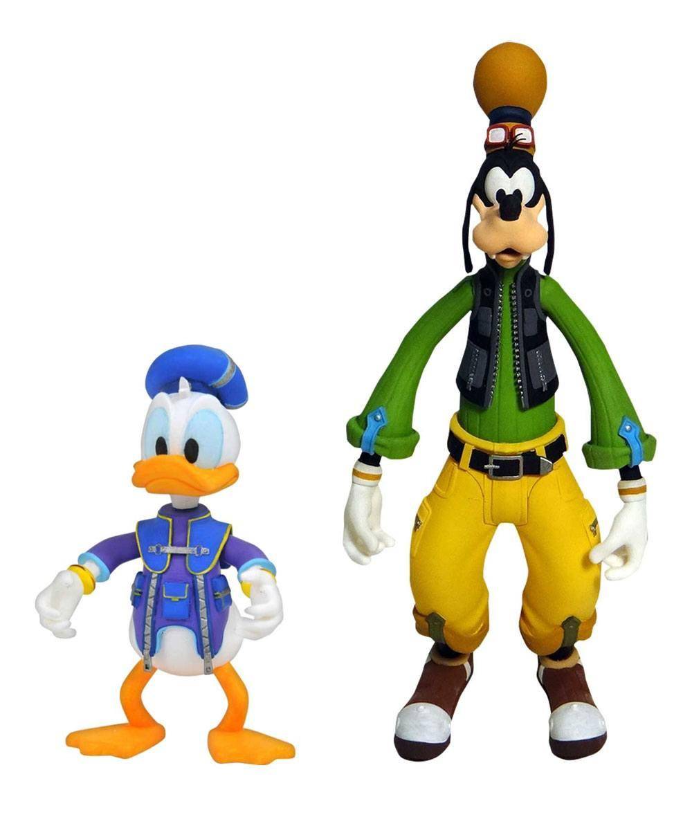 Kingdom Hearts 3 Select Actionfiguren Doppelpack Goofy & Donald 10 - 18 cm