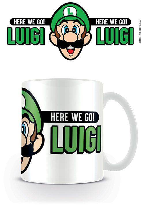 Super Mario Tasse Here We Go Luigi
