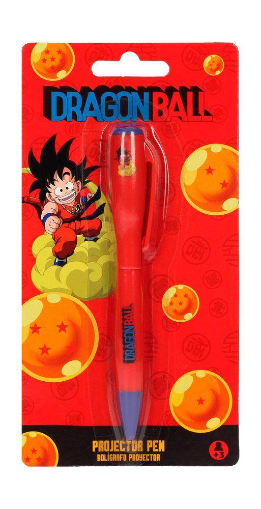 Dragon Ball Kugelschreiber mit Licht-Projektor Goku Kid