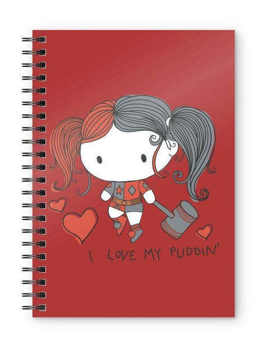 DC Comics Notizbuch Harley Quinn Chibi Puddin