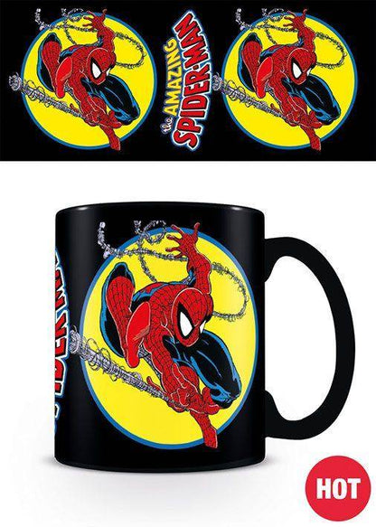 Marvel Comics Tasse mit Thermoeffekt Spider-Man Iconic Issue