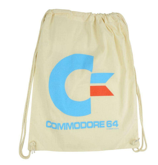Commodore 64 Stoffbeutel White Logo