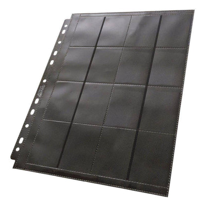 Ultimate Guard 32-Pocket Pages Mini American Schwarz (10)