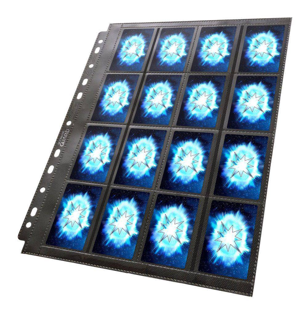 Ultimate Guard 32-Pocket Pages Mini American Schwarz (10)