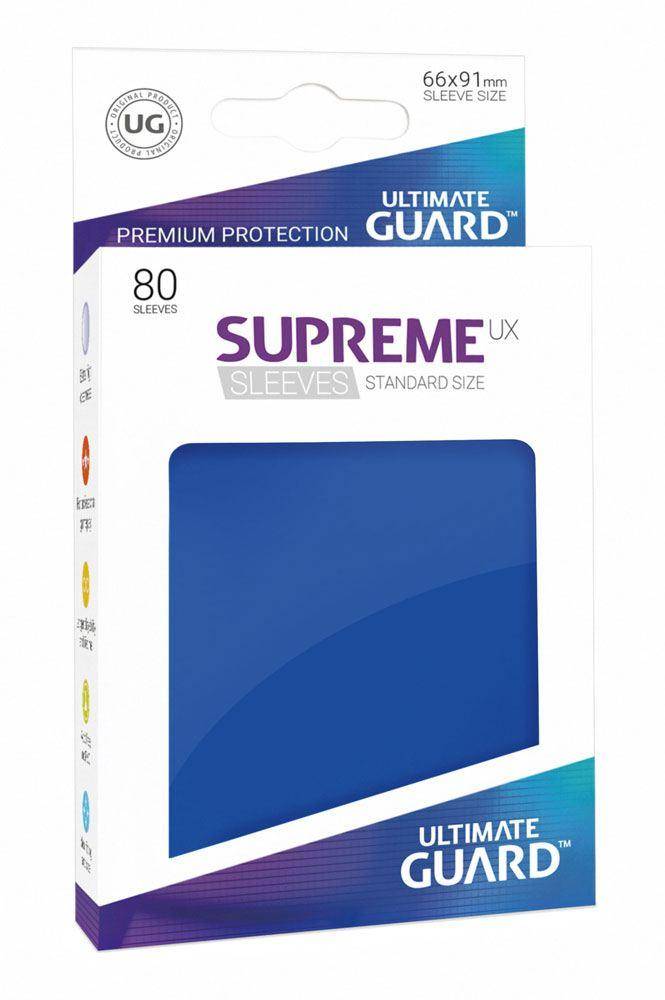 Ultimate Guard Supreme UX Sleeves Standardgröße Blau (80)