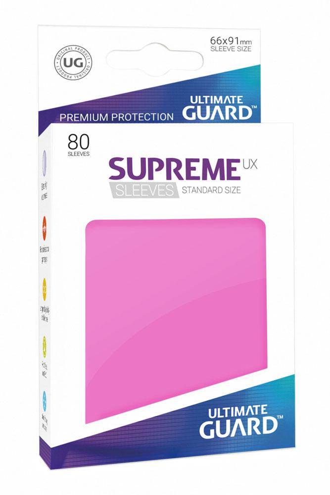 Ultimate Guard Supreme UX Sleeves Standardgröße Pink (80)