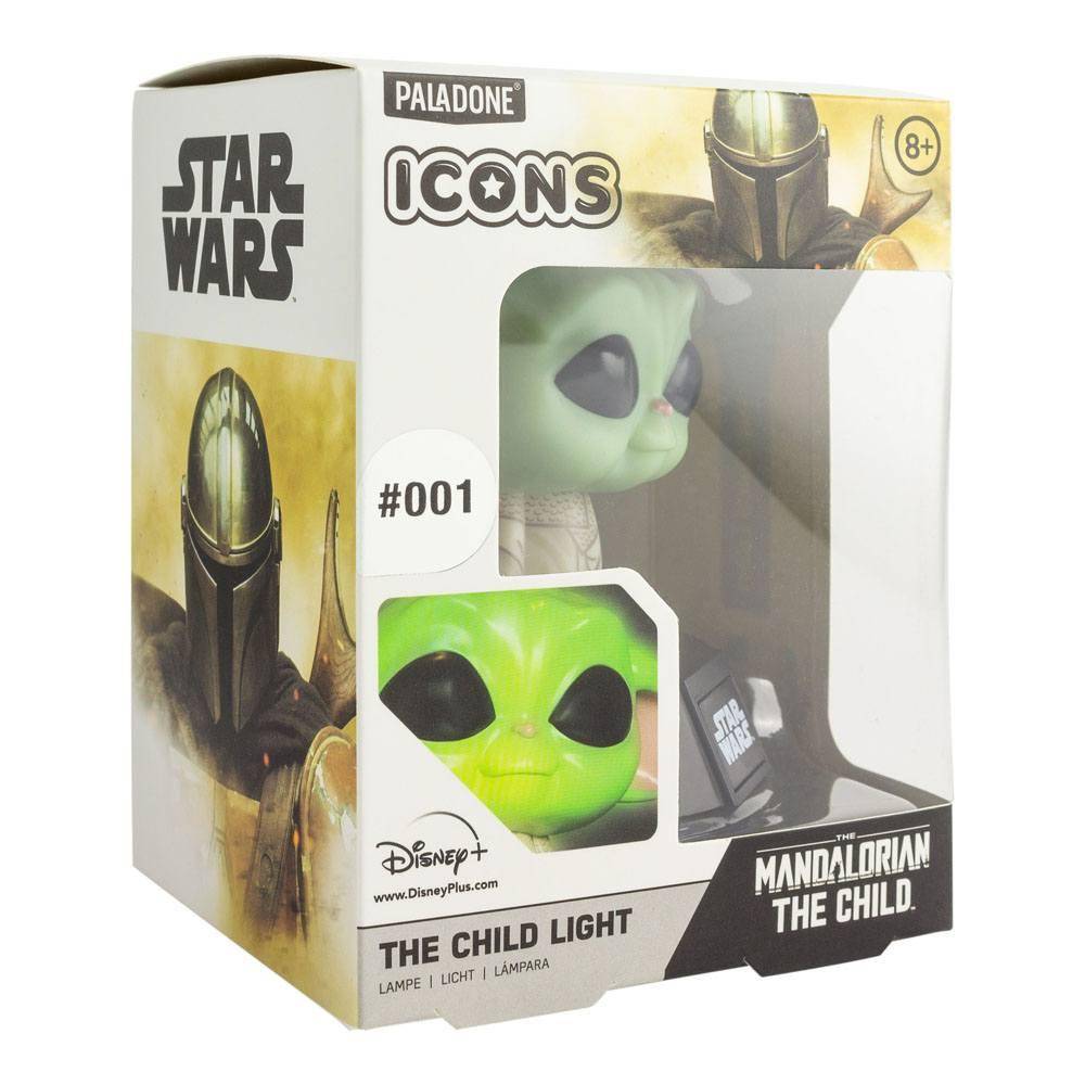Star Wars The Mandalorian 3D Icon Lampe The Child
