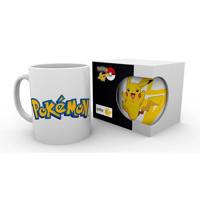 Pokemon - Becher - 320 ml - Logo & Pikachu