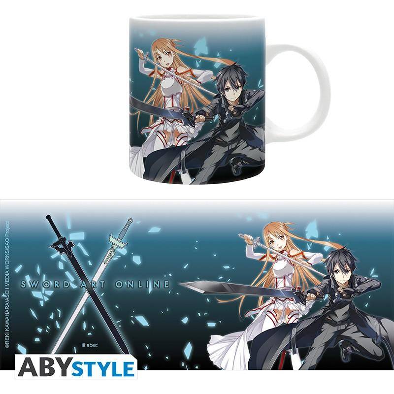 Sword Art Online - Becher - 320 ml - "Asuna & Kirito"