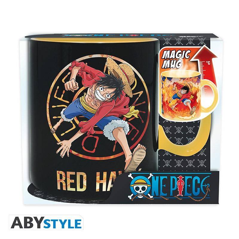 One Piece - Becher Heat Change - 460 ml - Luffy & Sabo