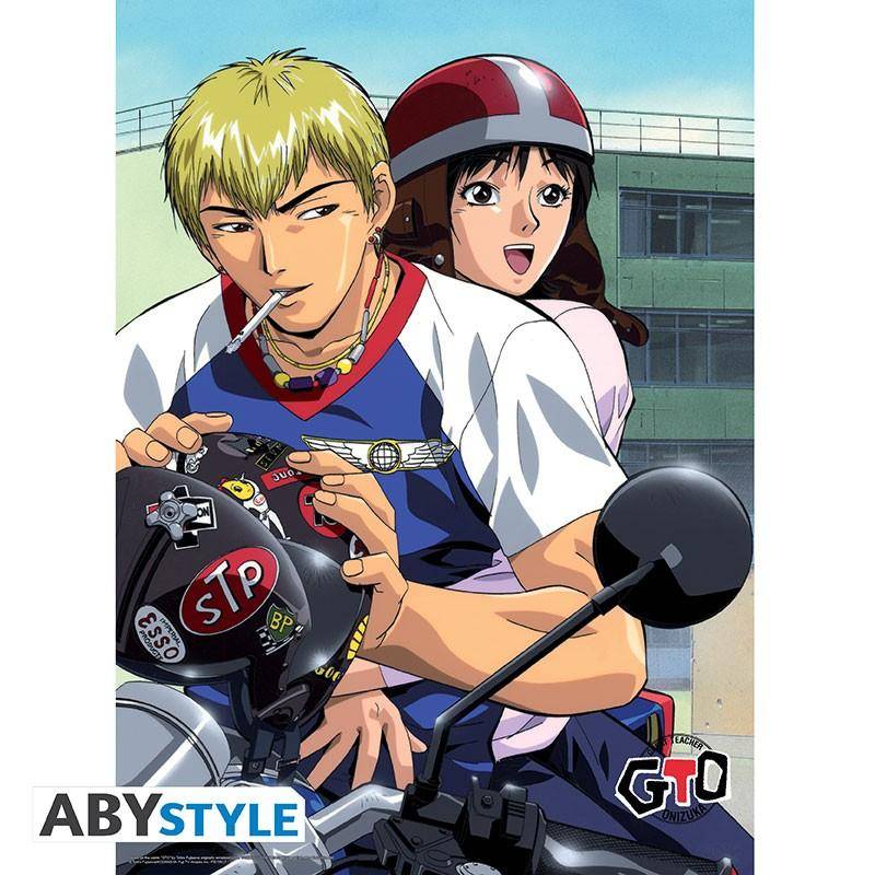 Great Teacher Onizuka - Poster "Onizuka Bike" (52x38)